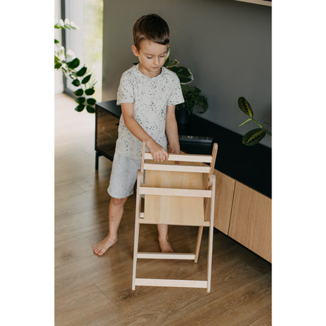 Duck Woodworks Natural Foldbar Stol