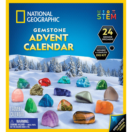 National Geographic Sten- Og Ædelstensjulekalender 2026