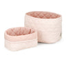 Cam Cam Copenhagen Classic Stripes Rose Vattert Oppbevaring Kurv 2-Pakning