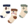 Cam Cam Copenhagen Snowman Terry Strømper Safi 3-Pakning