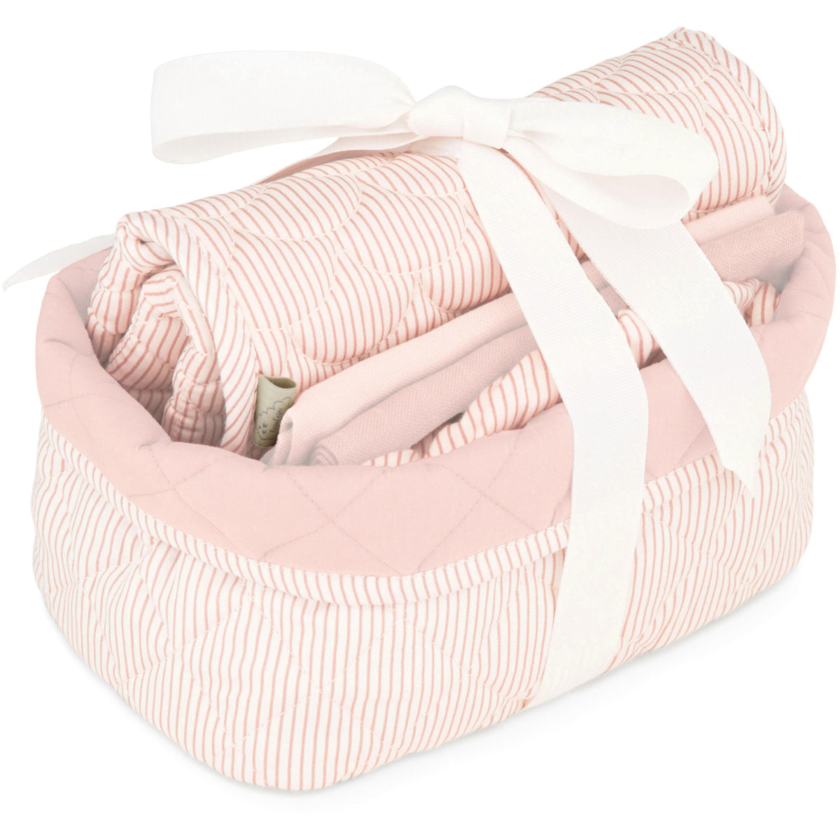 Cam Cam Copenhagen Classic Stripes Rose Baby Care Gave Sett