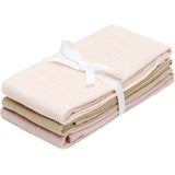 Cam Cam Copenhagen Classic Stripes Rose Muslin Cloth 3-Pakning