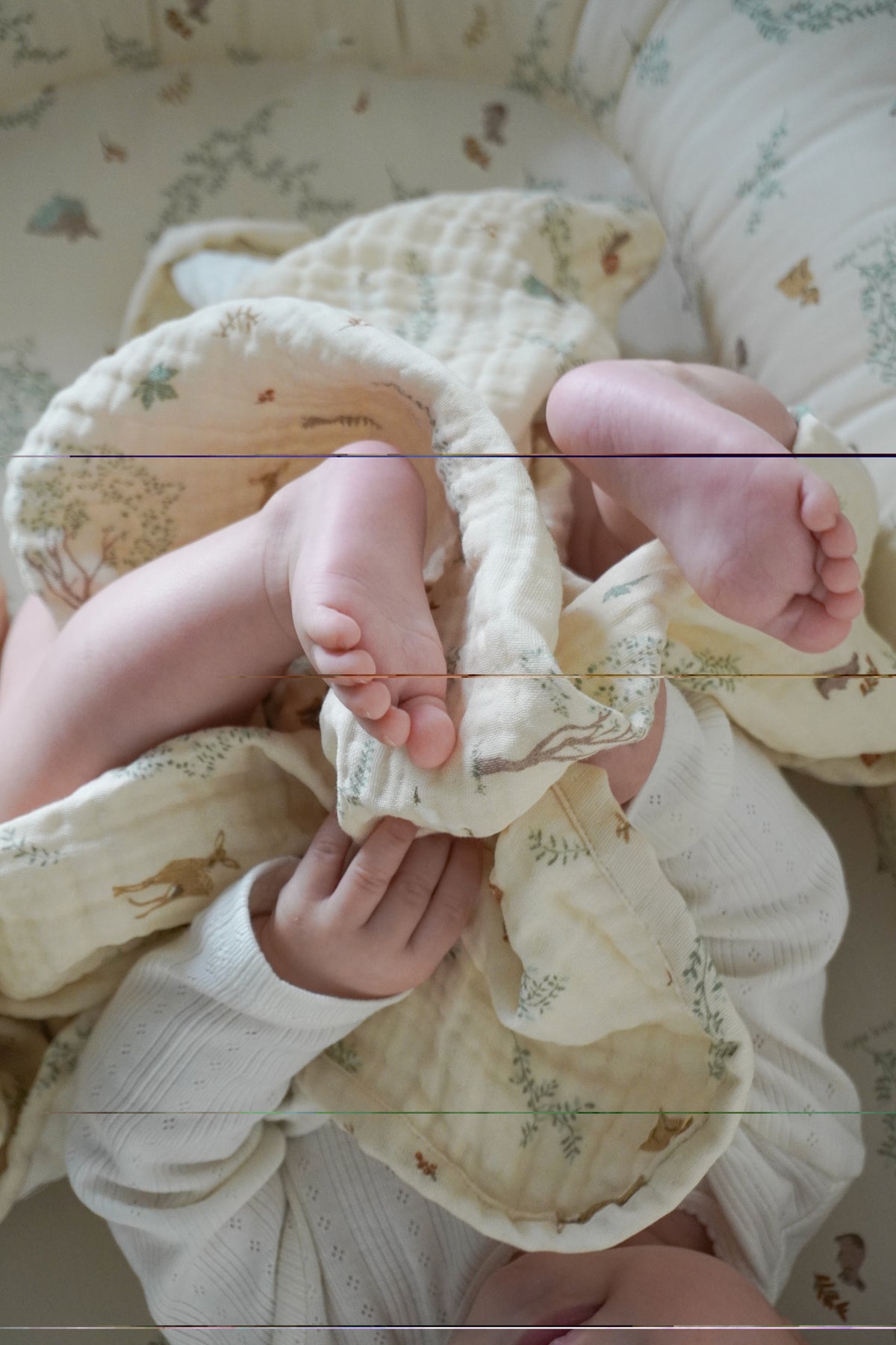 Cam Cam Copenhagen Woodland Muslin Baby Teppe