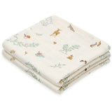 Cam Cam Copenhagen Woodland Muslin Cloth Printed 2-Pakning