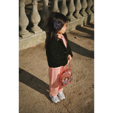 Konges Sløjd Dot Nuit 2 Pakke Rose Rouge Bue Hair Clip
