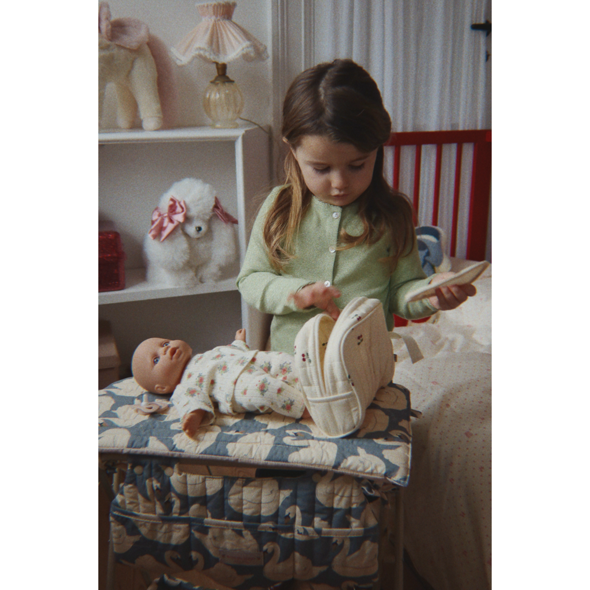 Konges Sløjd Swan Dukke Changing Table