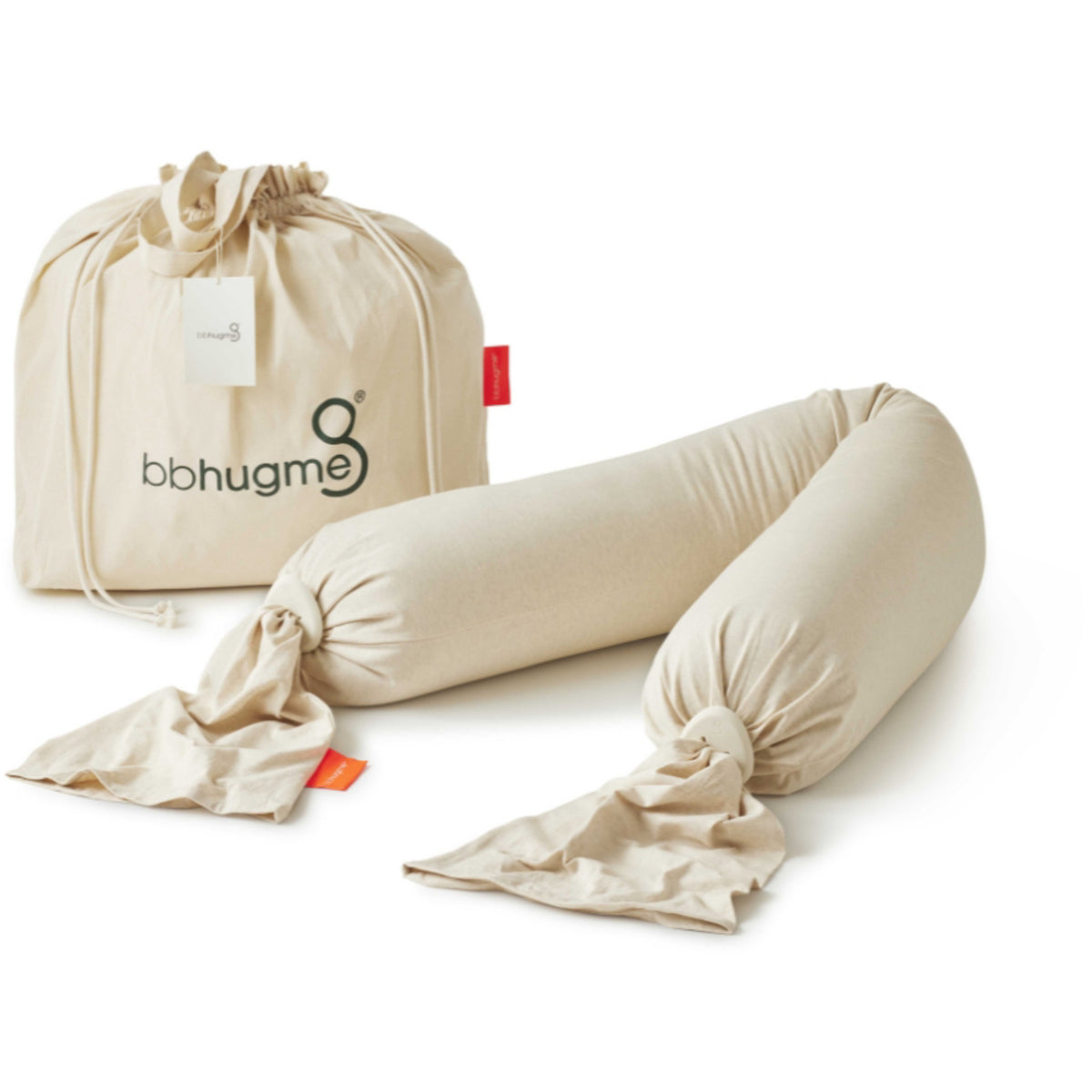 bbhugme Soft White Pregnancy Pute