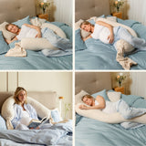 bbhugme Soft White Pregnancy Pute