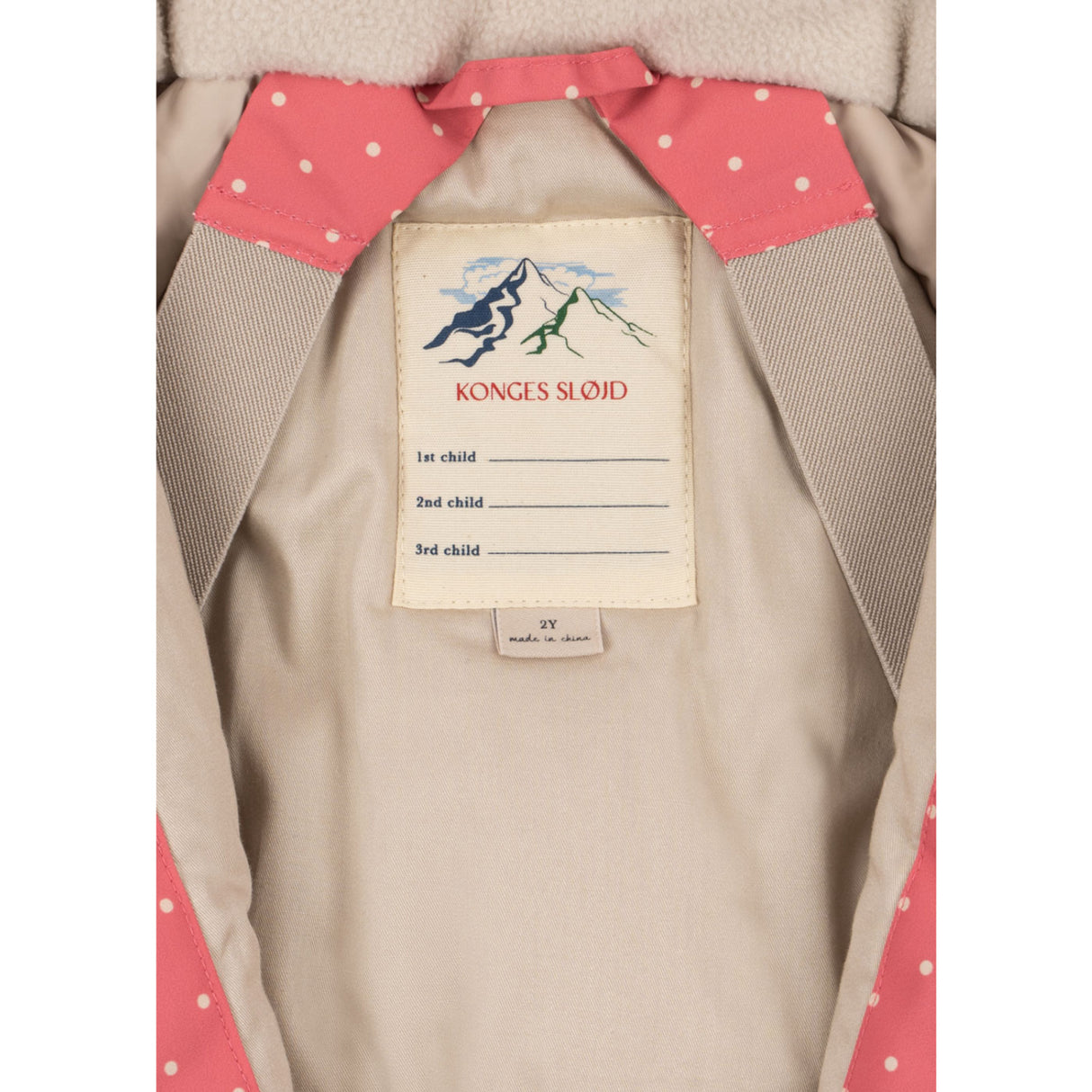 Konges Sløjd Cherry Berry Dot Nohr Flydress Print