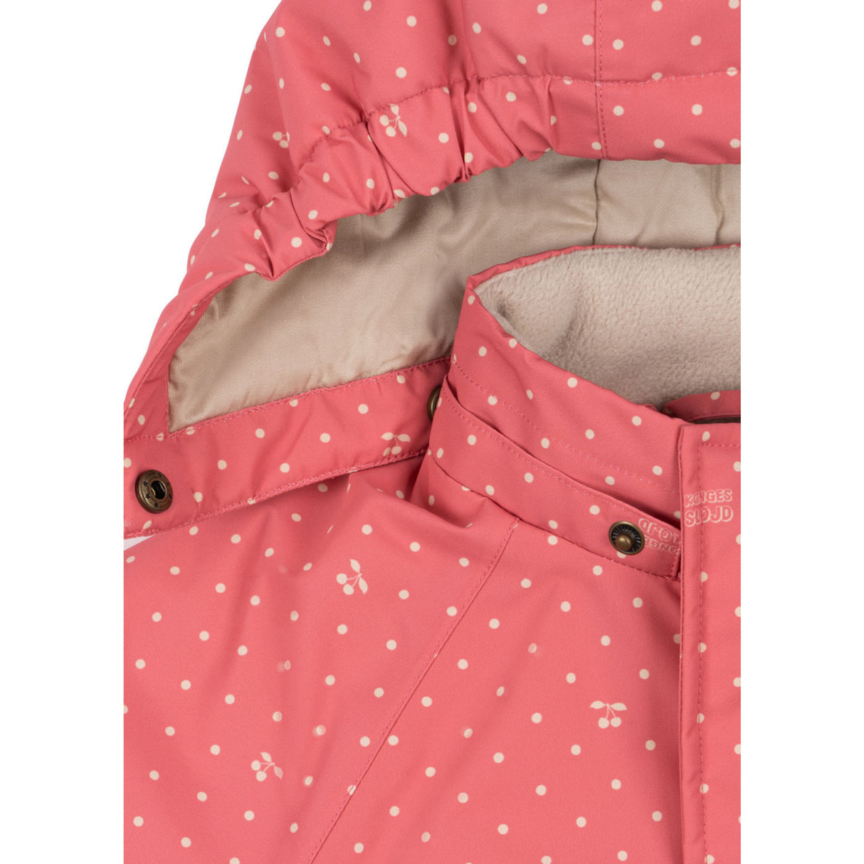 Konges Sløjd Cherry Berry Dot Mismou Frill Jakke
