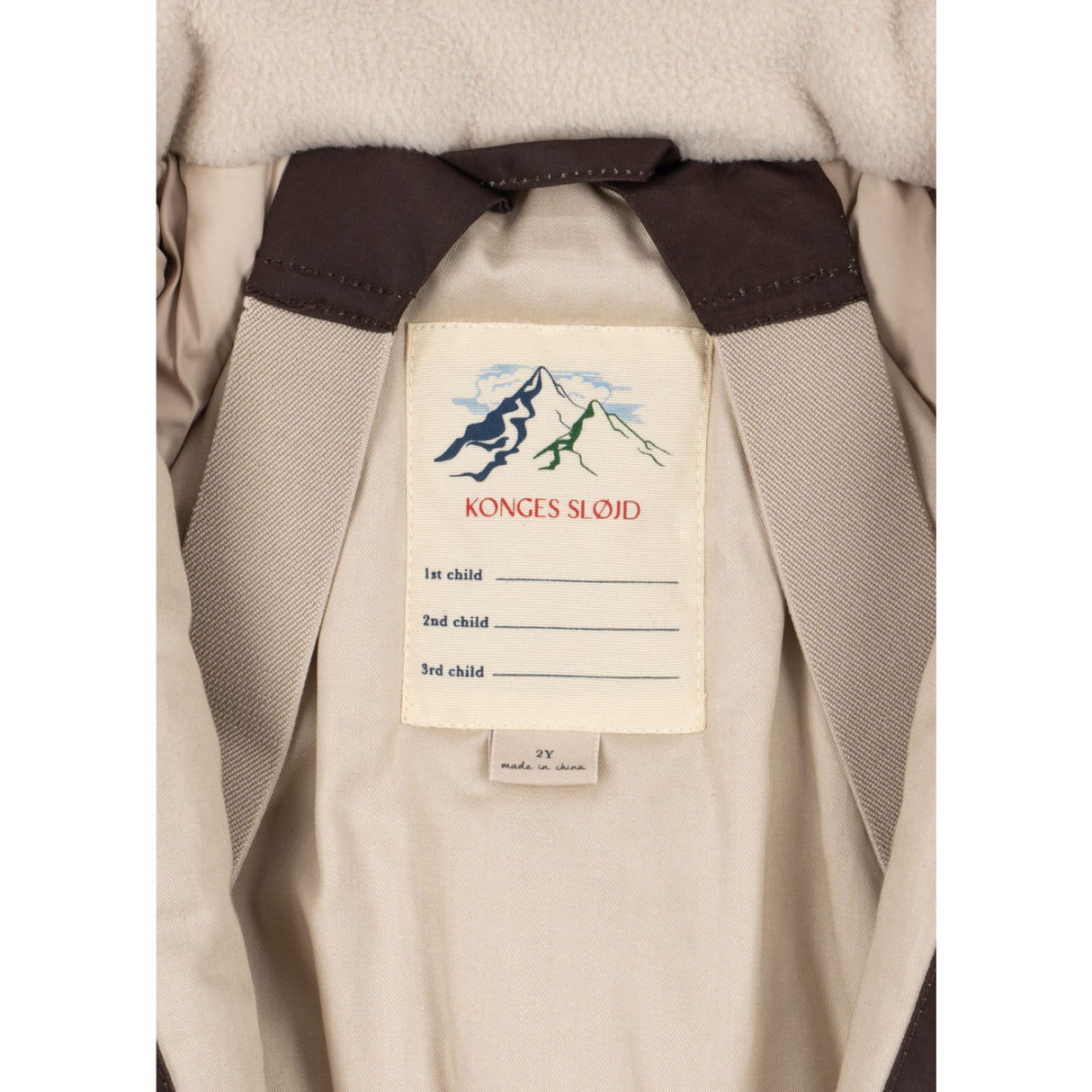 Konges Sløjd Chocolate Brown Award Flydress Solid