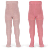 Konges Sløjd Rose Mix 2 Pakke Rib Glitter Strømpebukser