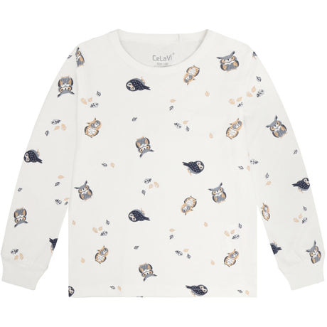 CeLaVi Gray Whale Pyjama Sett Ls