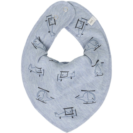 Pippi Blue Fog Bandana Smekke Boy -Aop (3-Pack)