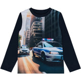 Minymo Dark Sapphire-Blue T-Shirt Ls