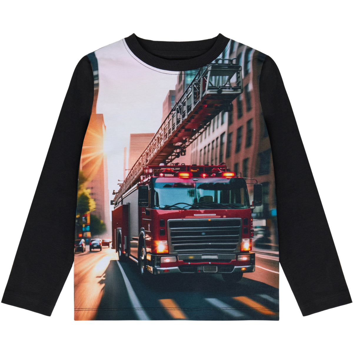 Minymo Tap Shoe-Black T-Shirt Ls