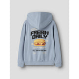Name It Ashley Blue Nkmkasper Ls Nreg Sweat Wh Unb