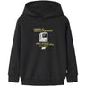 Name It Black Nkmlars Ls Nreg Sweat Wh Bru