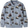 Name It Ashley Blue Nmmlibertus Ls Nreg Sweat Card Bru