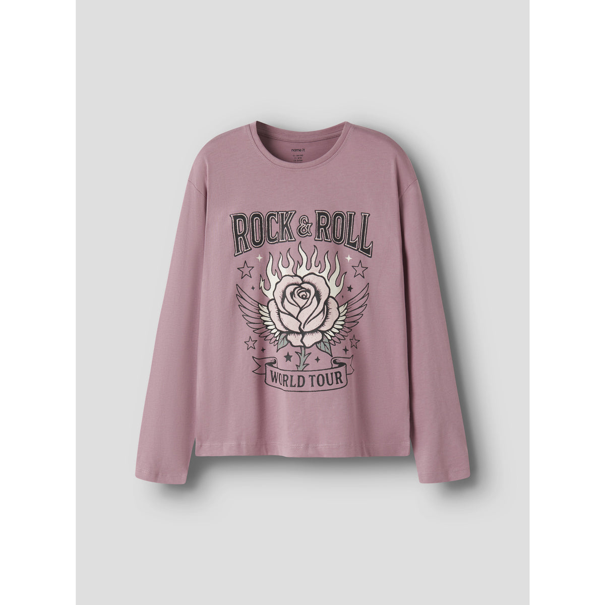 Name It Lilas Rock & Roll Nkfveen Ls Nreg Topp