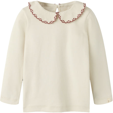 Lil'Atelier Turtledove Nmffundo Loa Ls Slim Topp Lil