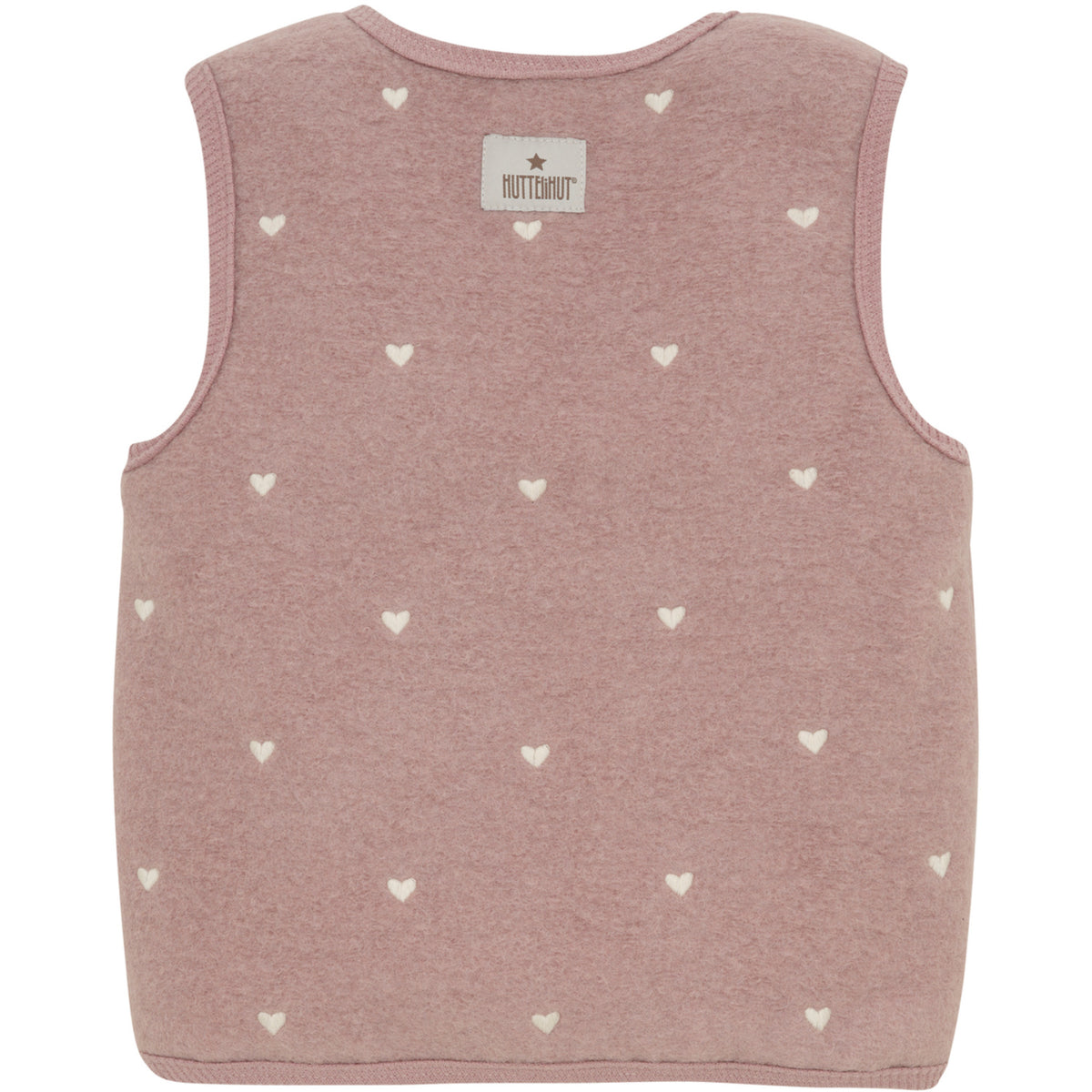 Huttelihut Deauville Mauve Vest Ull Emb. M/ Lining