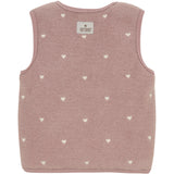 Huttelihut Deauville Mauve Vest Ull Emb. M/ Lining