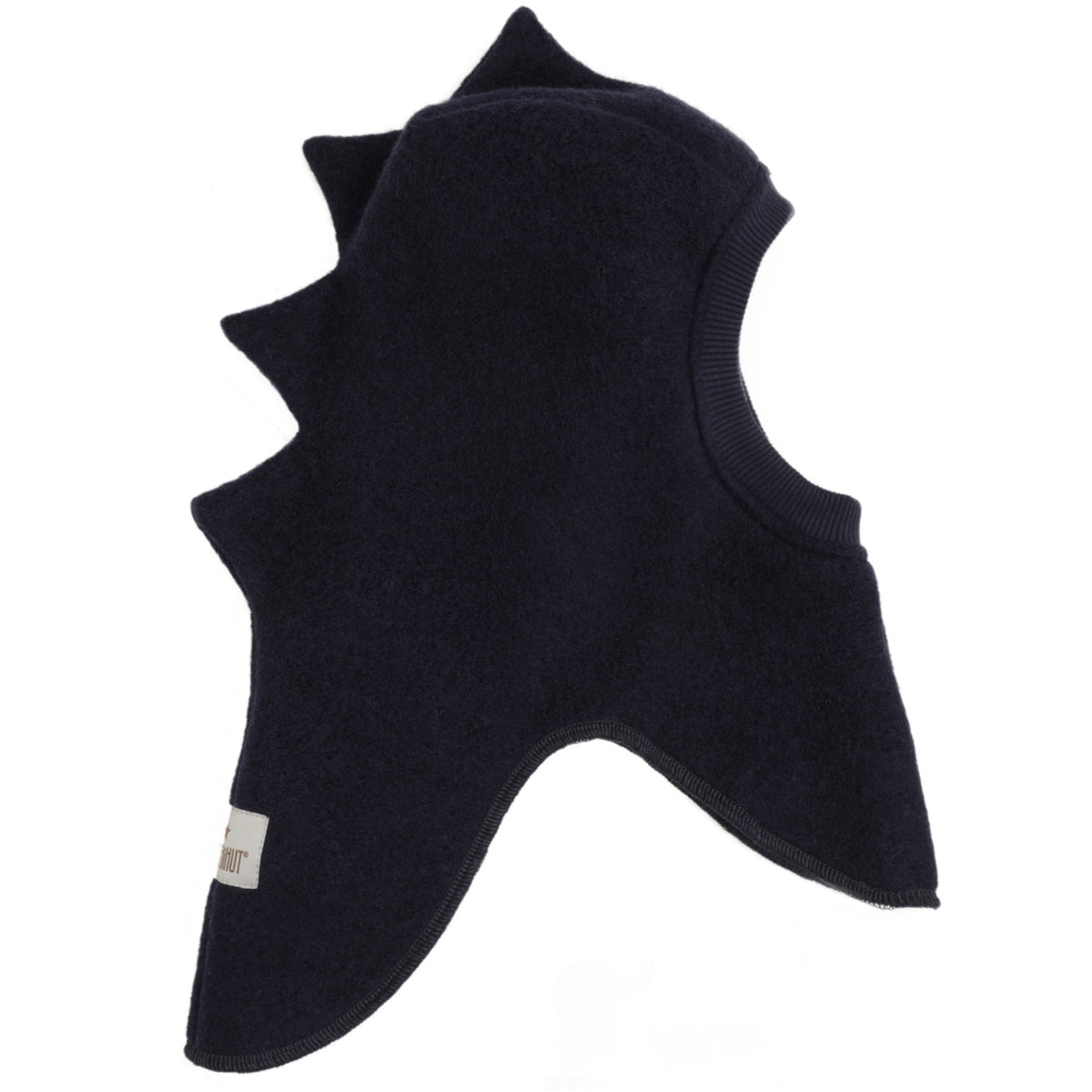 Huttelihut Dark Navy Elefantlue Triangles Ull