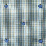 Flöss Light Blue Apple Gingham Ellis Dyne + Pute Baby