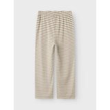 Name It Mocha Meringue W. Bright White Nkfsuraja Straight Bukser Noos