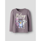 Name It Toadstool Nmfaria Bluey Ls Topp Noos Sky