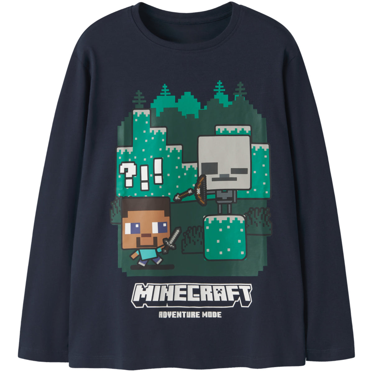 Name It Navy Blazer Nkmac Minecraft Ls Nreg Topp Box Noos Bfu