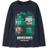 Name It Navy Blazer Nkmac Minecraft Ls Nreg Topp Box Noos Bfu