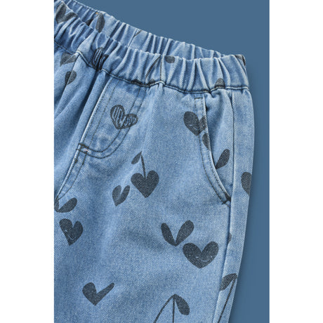 LIEWOOD Sweethearts / Denim Borris Printed Denim Bukser W Lomme