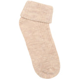 Minymo Sheer Bliss Melange Baby 2X2 Rib Ull Strømper 2-Pakning