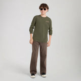 Levi's Olive Night I The Woods Ls Tee