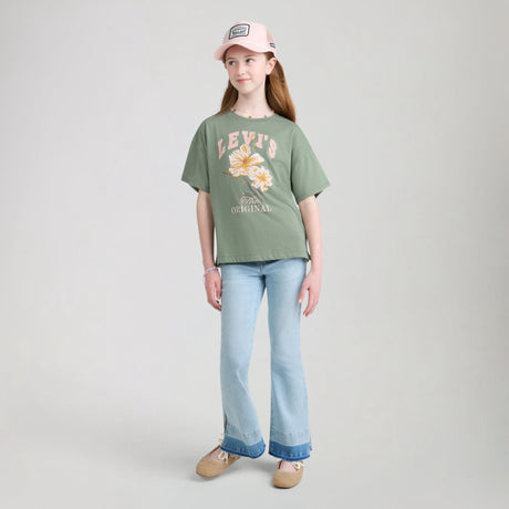 Levi's Sea Spray Flower Market Oversized Te