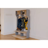 Duck Woodworks Grey Garderob Outerwear Dobbel