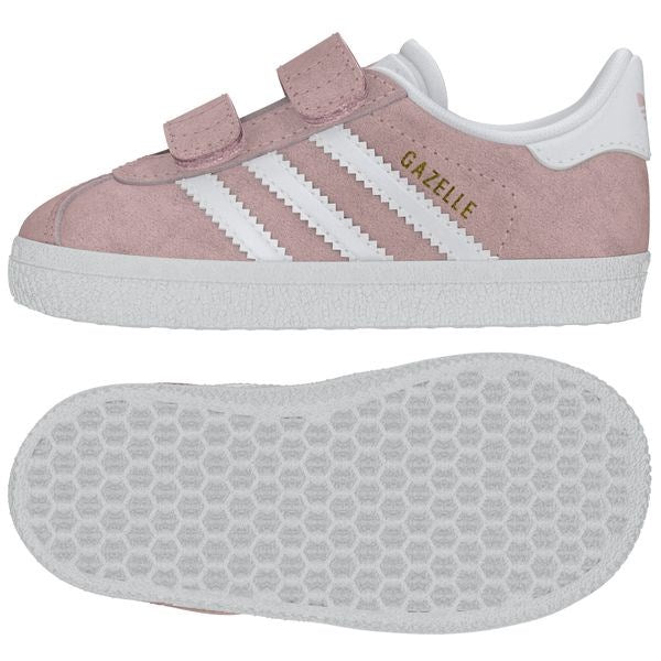 adidas Gazelle Sneakers m. Velcro Icey Pink