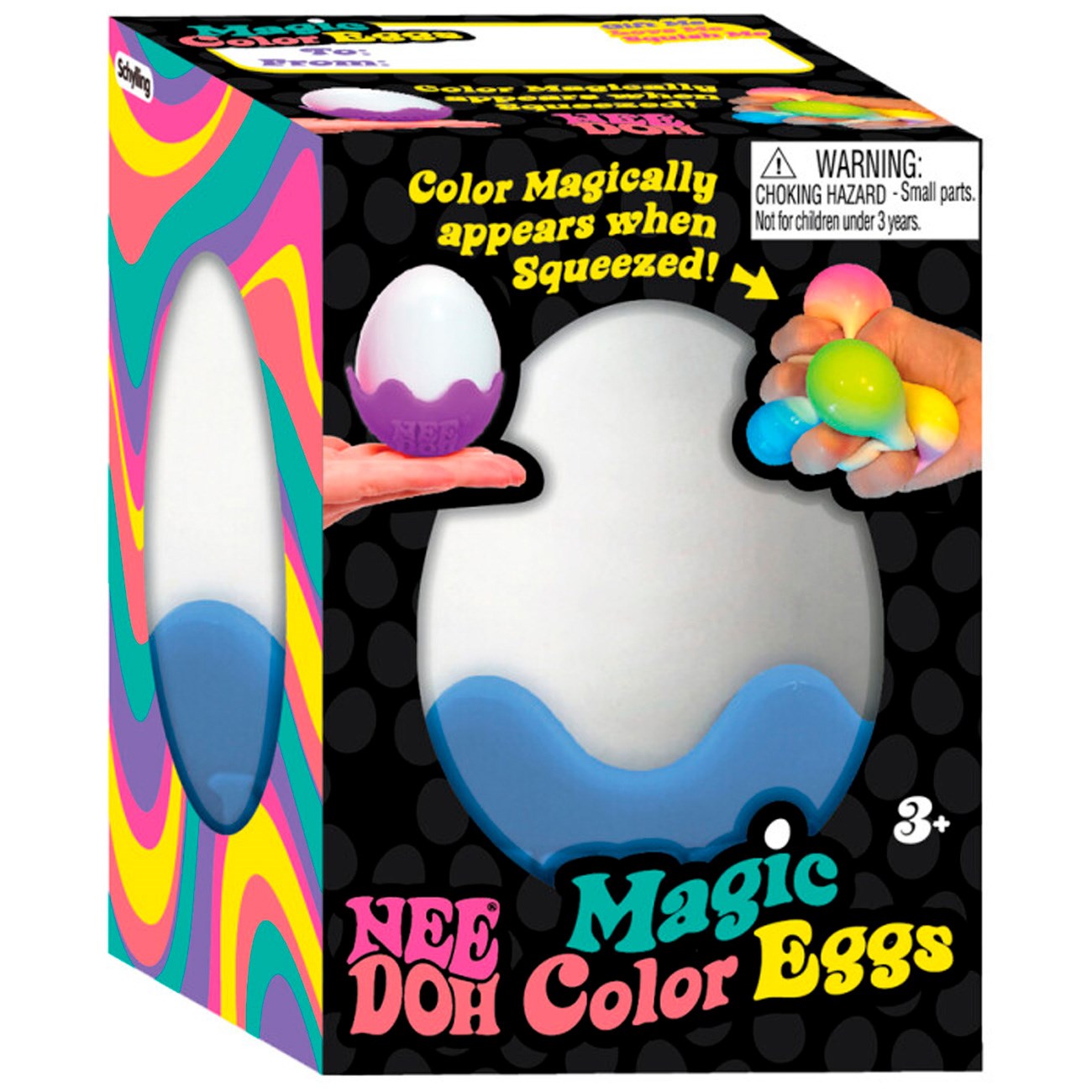 NeeDoh magisk farge eggblå