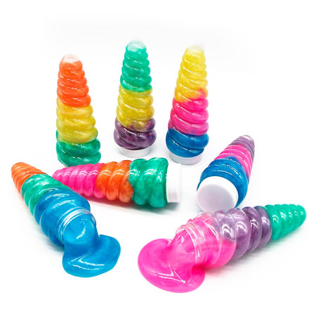 Pocket Money Unicorn Horns med Rainbow Slime - Flere varianter CDU