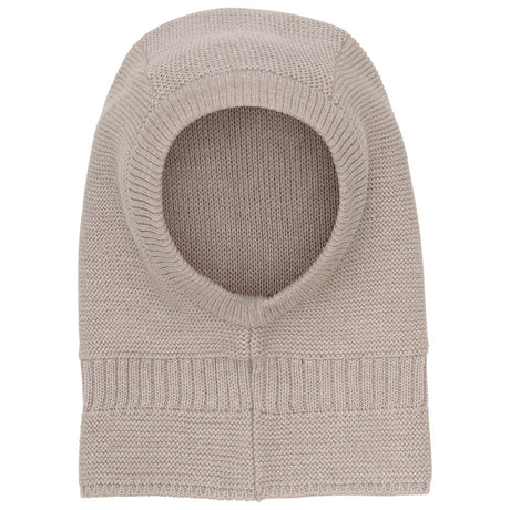 Huttelihut Camel Melange Balaclava Ullstrikk Windstop