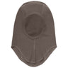 Huttelihut Brown Melange Balaclava Wool Rib