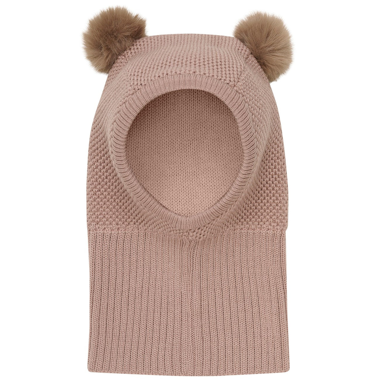 Huttelihut Mahogny Rose Balaclava Windstop W. Pompoms