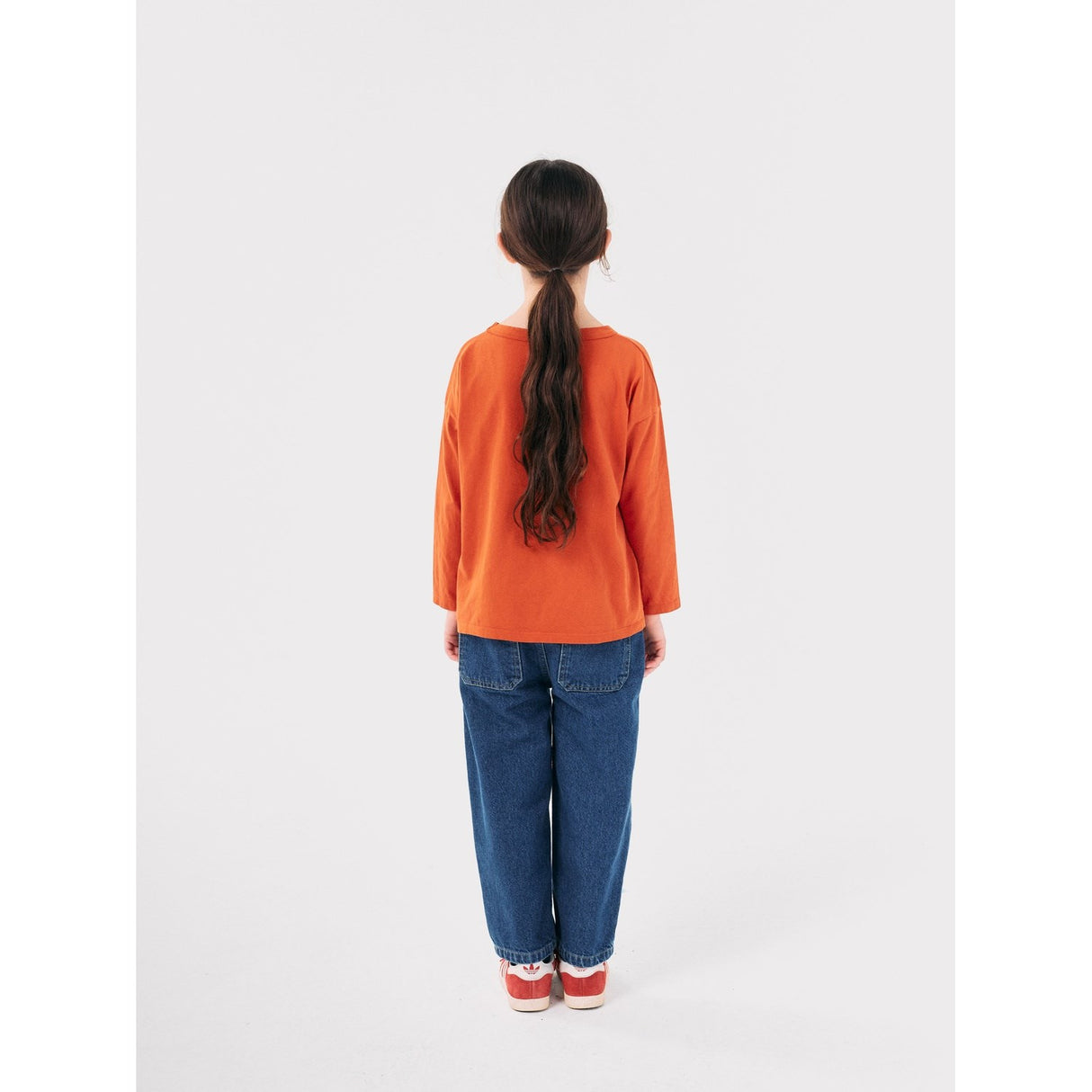 Bobo Choses Orange Faraway Castle Bluse