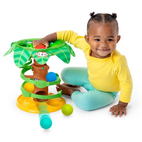 Bright Starter Tropical Twirl™ Ball Track leketøy