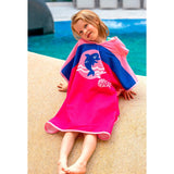 BECO Pink BECO-SEALIFE® Barn poncho 3