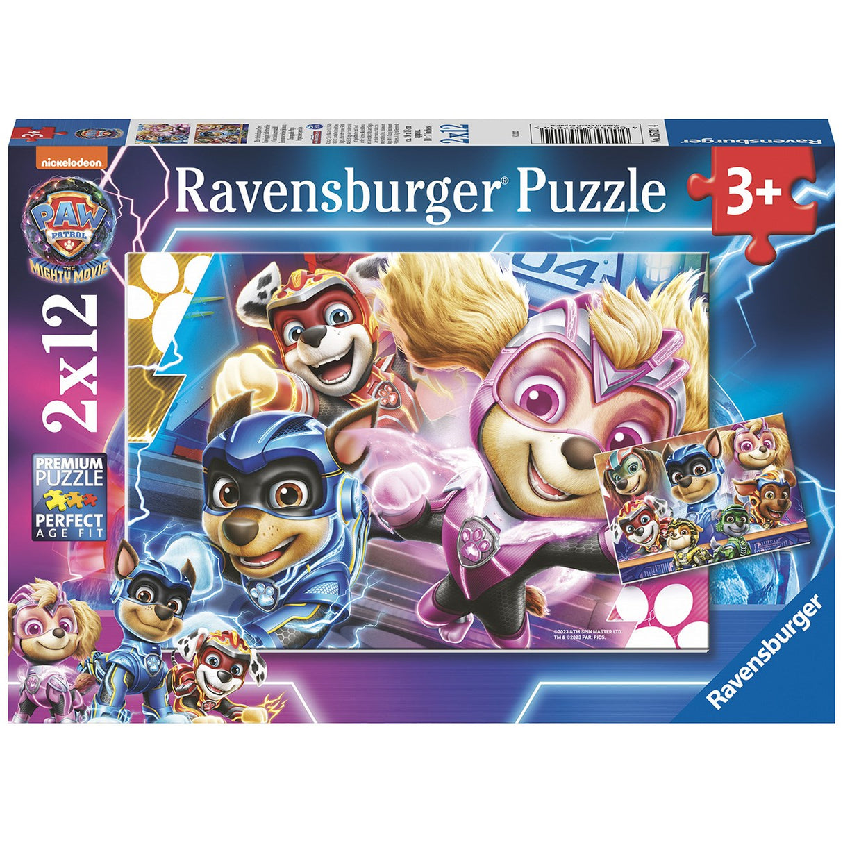 Ravensburger Paw Patrol Den mektige filmen 2x12p