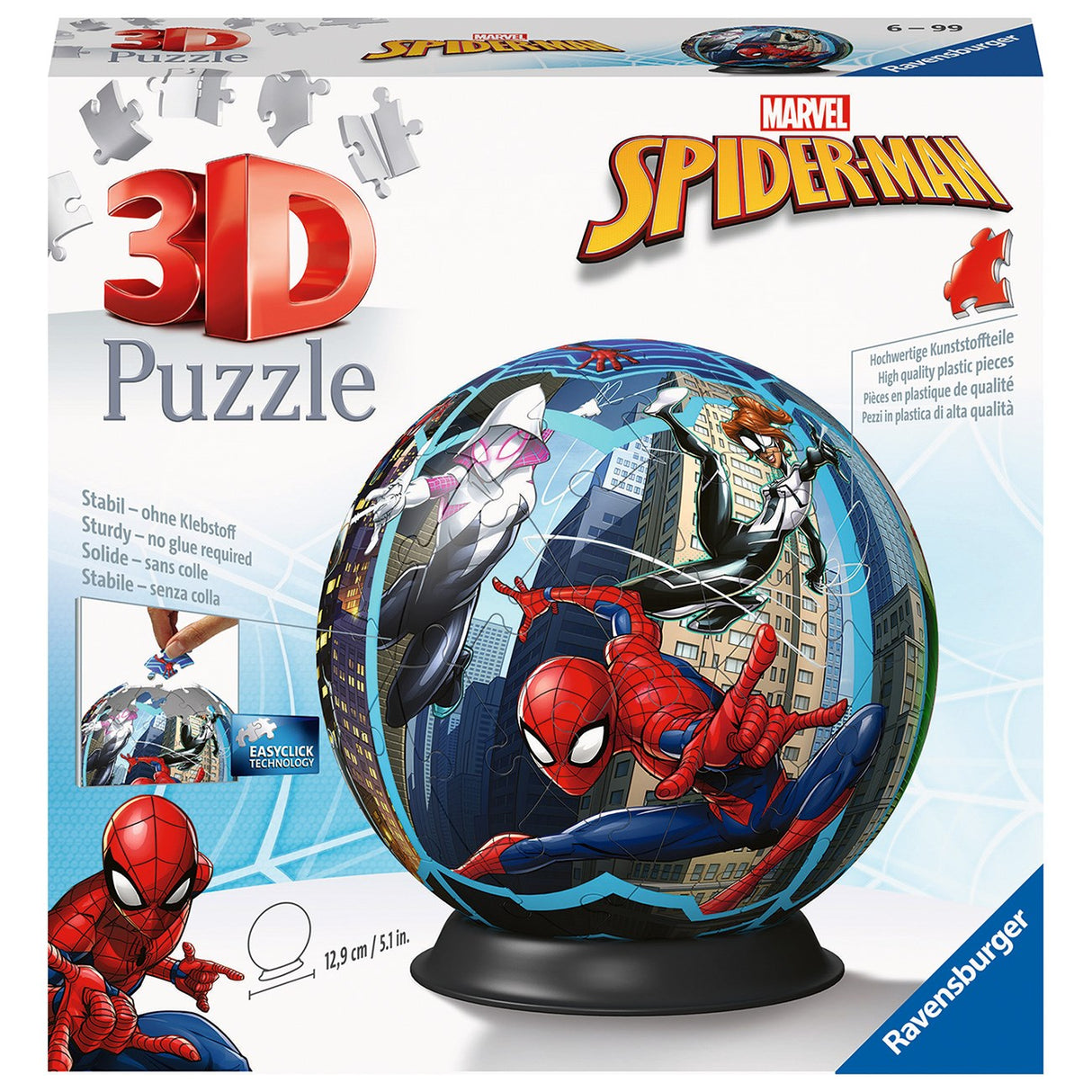 Ravensburger Spider-Man 3D Ball 72p