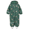 CeLaVi Smoke Pine Rain Suit - Aop, m. Fleece fôr